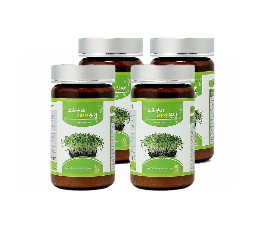 동결건조브로콜리새싹(80g)x4병